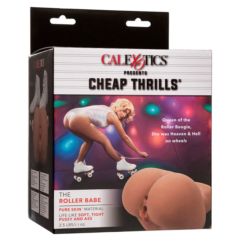 Masturbador Duplo Realístico The Roller Babe Carne