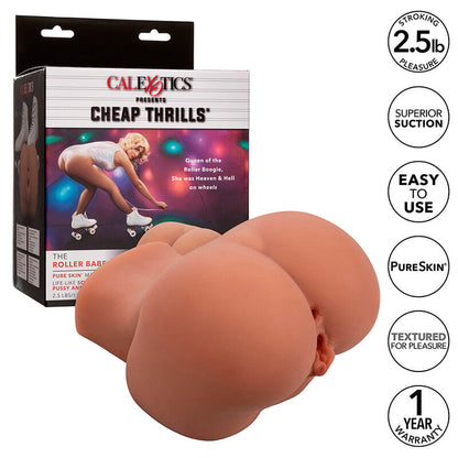 Masturbador Duplo Realístico The Roller Babe Carne