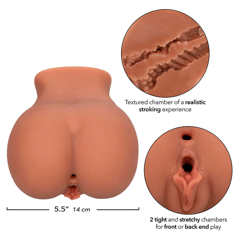 Masturbador Duplo Realístico The Roller Babe Carne