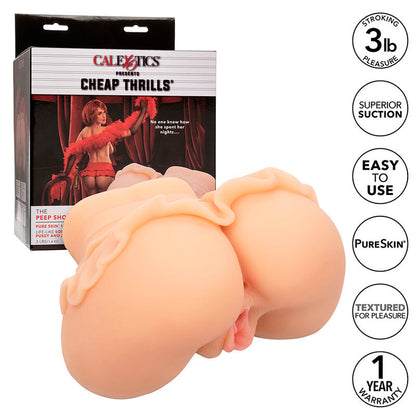 Masturbador Masculino Duplo Realista The Peep Show Girl
