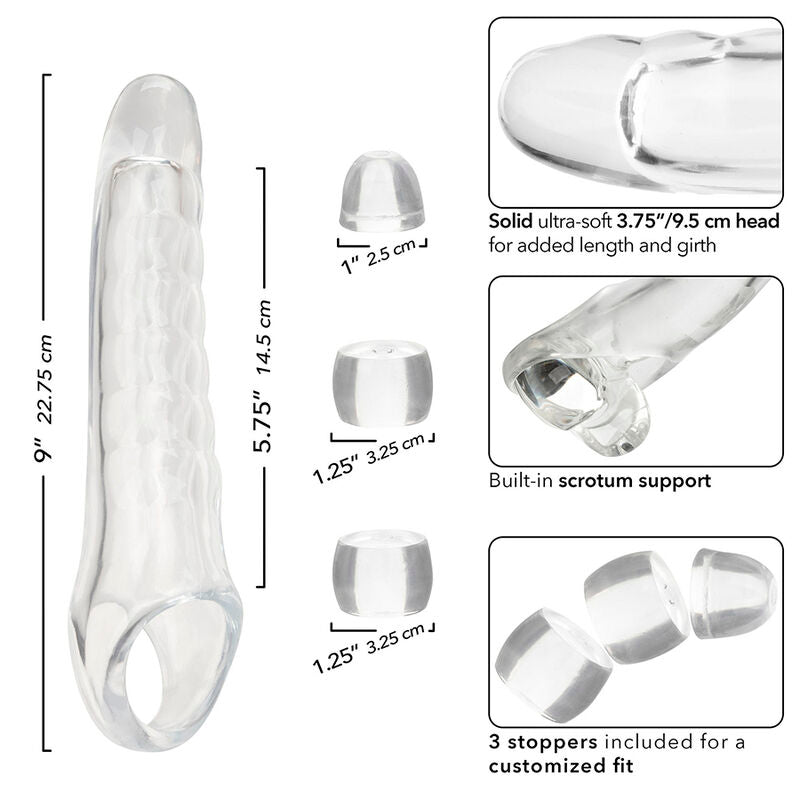 Extensor de Pénis Ajustável Transparente