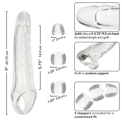 Extensor de Pénis Ajustável Transparente