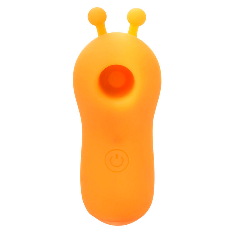 Vibrador de Dedo Neon Vibes com 10 Vibrações Laranja