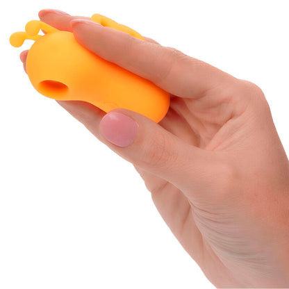 Vibrador de Dedo Neon Vibes com 10 Vibrações Laranja