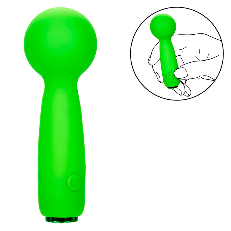 Mini Massageador Bubbly Vibe com 10 Vibrações - Verde