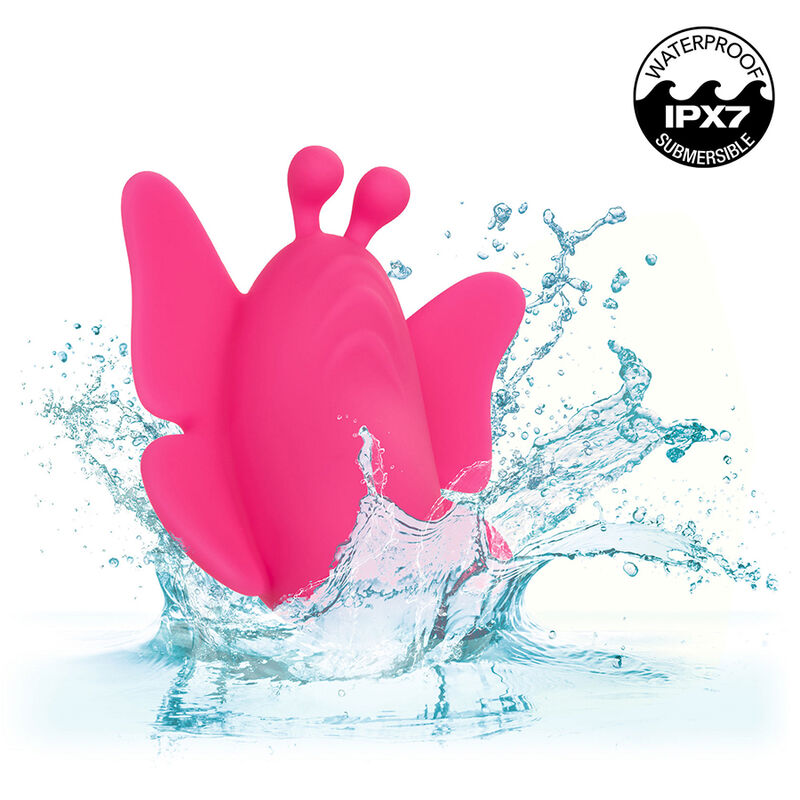 Vibrador Discreto para Calcinha com 10 Funções e Design Magnético Rosa