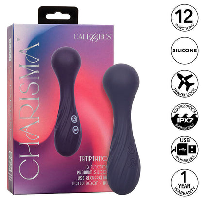 Vibrador Charisma Temptation 12 Funções Roxo
