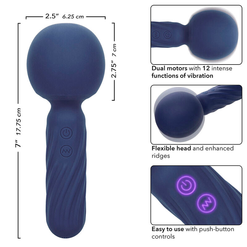 Vibrador Massageador Charisma Seduction 12 Funções Roxo