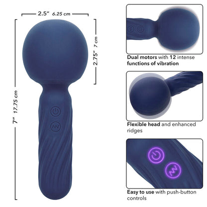 Vibrador Massageador Charisma Seduction 12 Funções Roxo