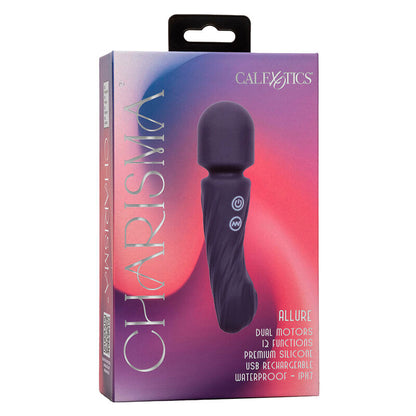 Massageador Charisma Allure com Motores Duplos e 12 Funções, Roxo