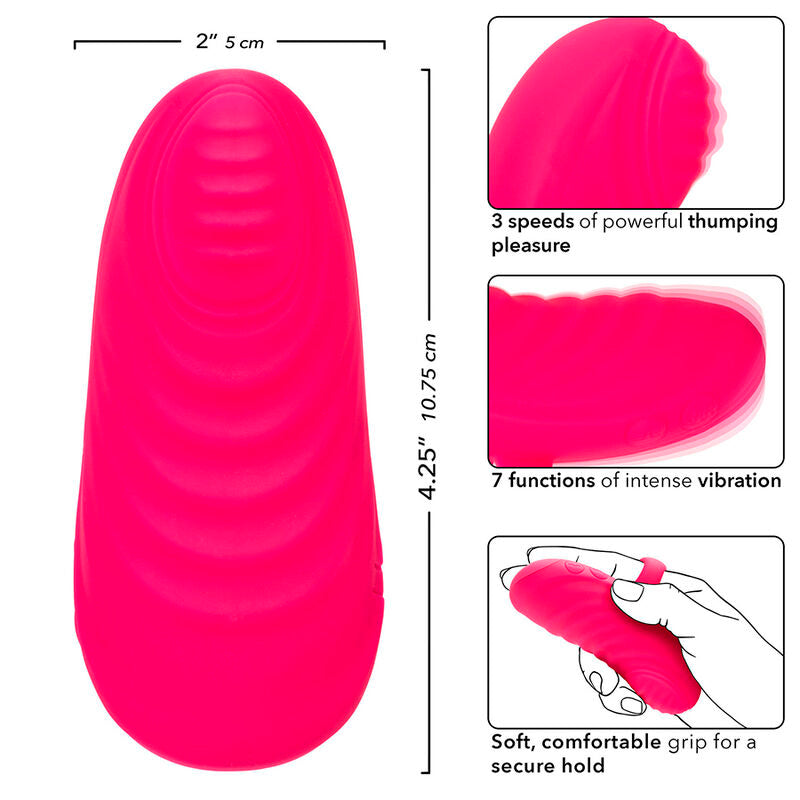 Vibrador de Bola Rolante Envy com 7 Vibrações Rosa