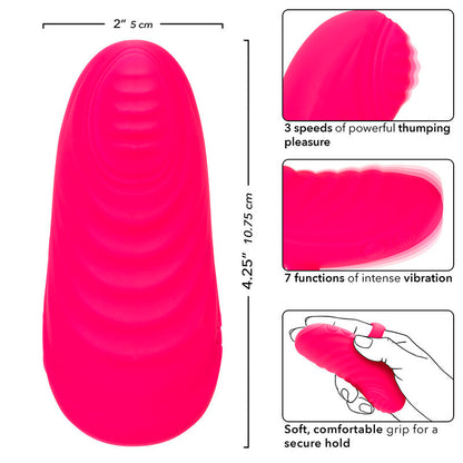 Vibrador de Bola Rolante Envy com 7 Vibrações Rosa
