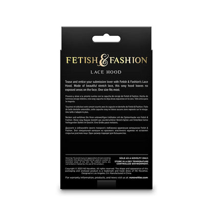 Capuz de Renda Preto
