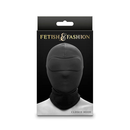 Capuz Fechado de Nylon Preto