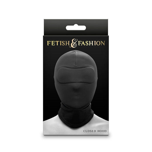 Capuz Fechado de Nylon Preto