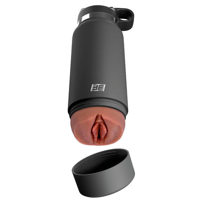 Masturbador Masculino Fuck Flask Vagine Discret Stroker Marrom Modelo 2