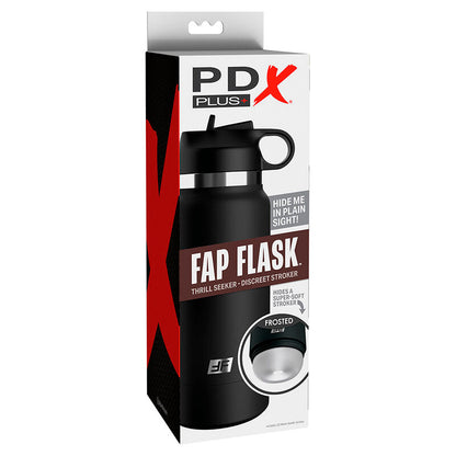 Masturbador Masculino Fap Flask Discreto Stroker Clear Modelo 1