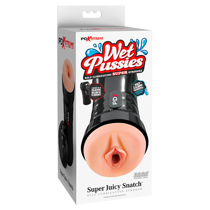 Masturbador Autolubrificante Wet Pussies Carne