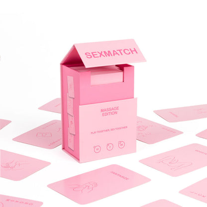 SECRETPLAY Jogo de Cartas Sexmatch Massagem Edição para Casais