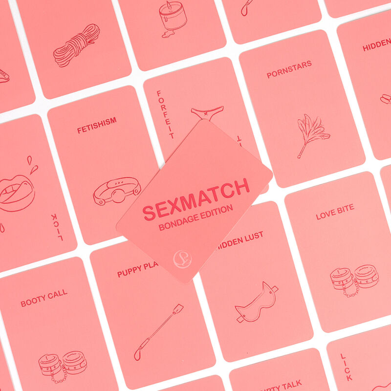 Jogo de Cartas Sexmatch Bondage Edition SECRETPLAY para casais.