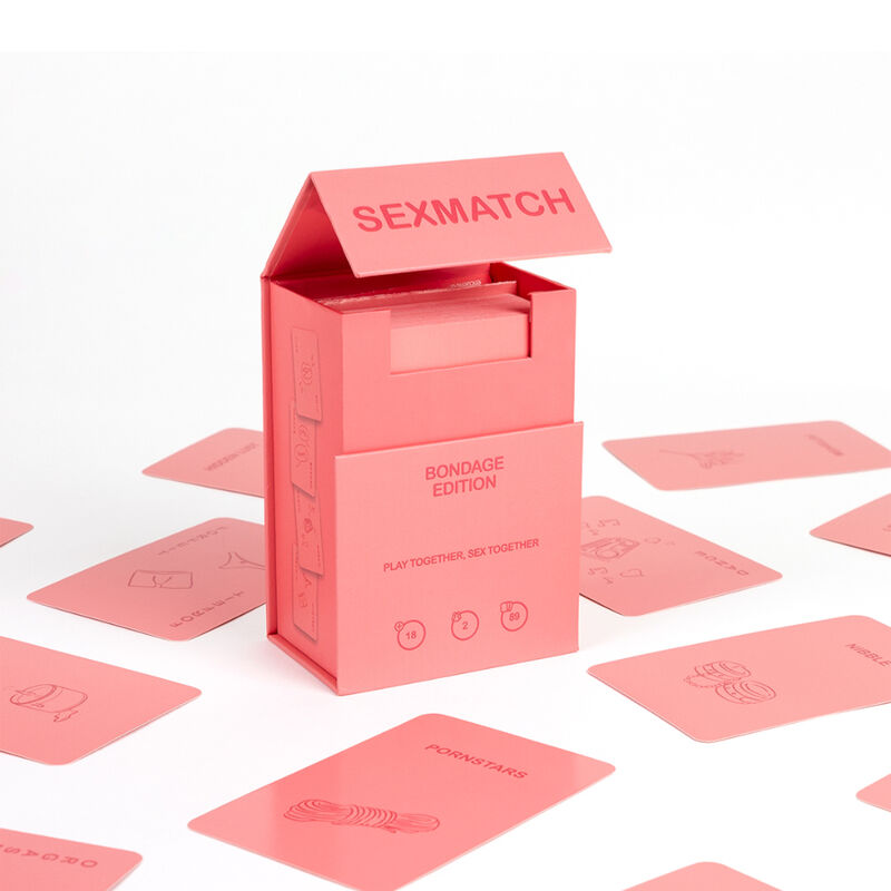 Jogo de Cartas Sexmatch Bondage Edition SECRETPLAY para casais.