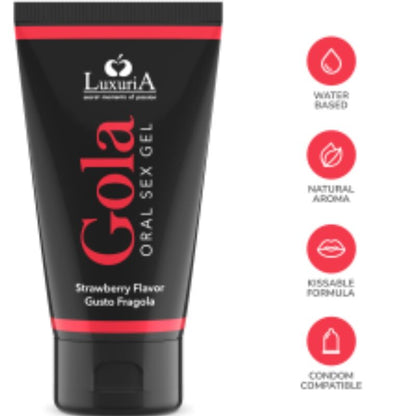 GEL ORAL SABOR MORANGO 50 ML