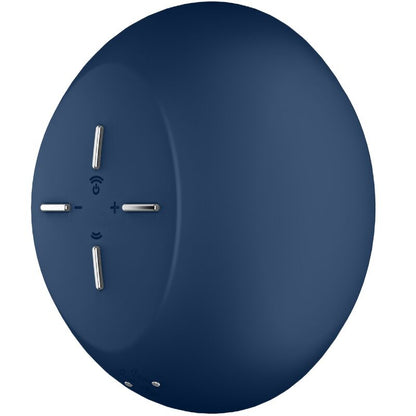 Satisfyer Air Power 4 estimulador e vibrador azul, exibindo seu design compacto e silicone suave.