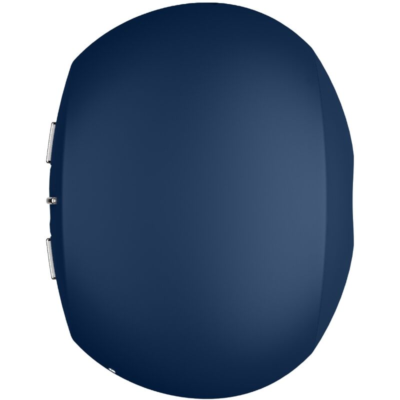 Satisfyer Air Power 4 estimulador e vibrador azul, exibindo seu design compacto e silicone suave.