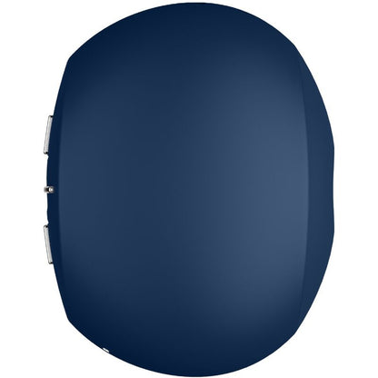 Satisfyer Air Power 4 estimulador e vibrador azul, exibindo seu design compacto e silicone suave.
