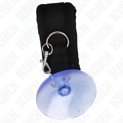 Algemas de Pulso BDSM Ajustáveis Preto 29-40 cm