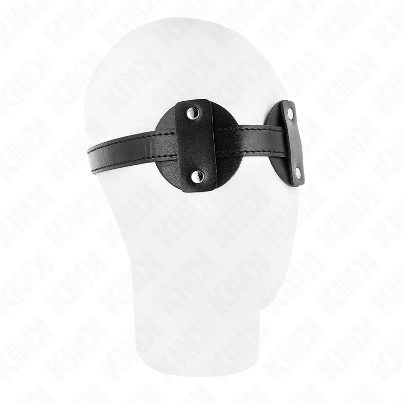 Venda Redonda Ajustável KINK de 5,9 cm para BDSM, focando na textura e nos detalhes de ajuste.