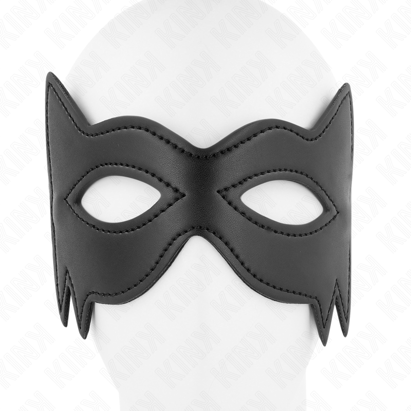 Máscara Facial de Gato BDSM KINK para role-playing e jogos sensuais.