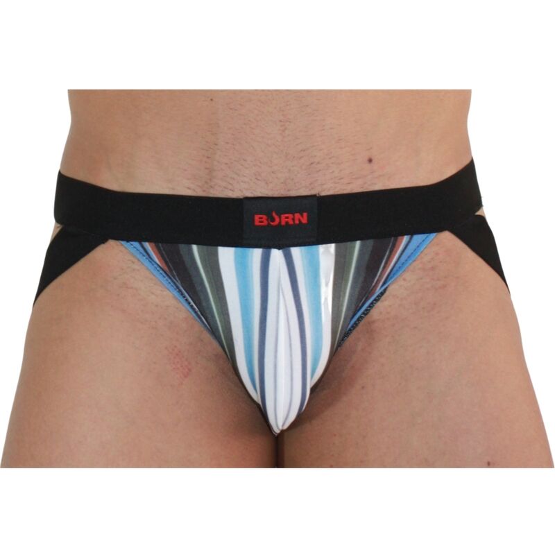 Jockstrap Masculino Multicolor Preto - Conforto e Estilo