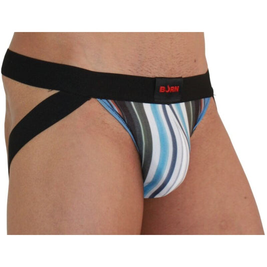 Jockstrap Masculino Multicolor Preto - Conforto e Estilo