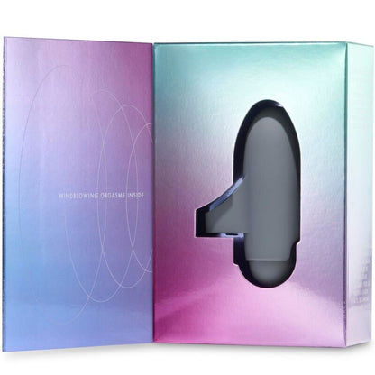 Vibrador Bullet BIJOUX Melhor Que Seu Ex com 10 Vibrações Cinza para prazer intenso.