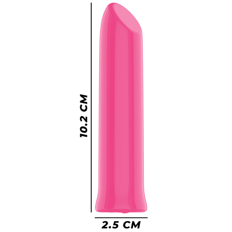 INTENSE Todrick Bala Vibratória Rosa para Estimulação Clitoriana, vista geral do produto compacto.