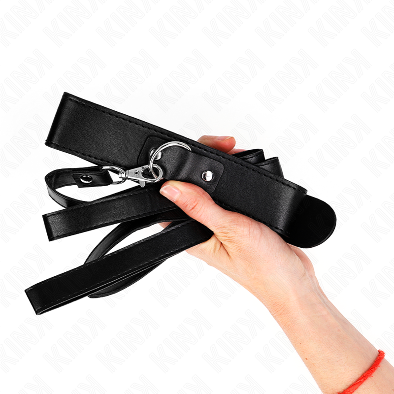 COLAR COM CINTO 116 CM ALÇA PRETA AJUSTÁVEL 32-50 CM X 8 CM