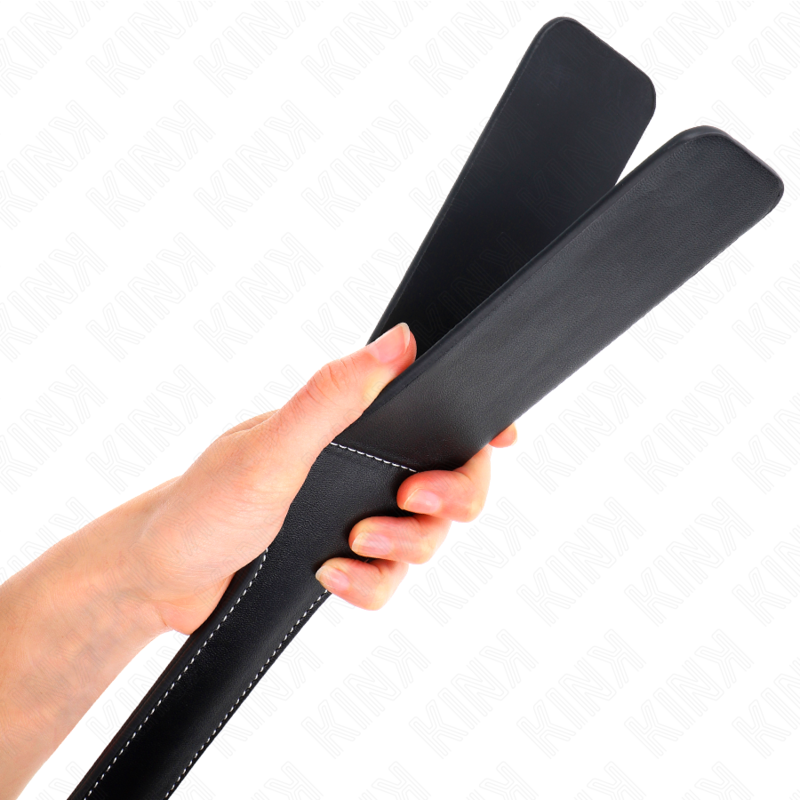 Pá de cabo longo fino KINK, ideal para jogos BDSM de impacto e exploração sensorial.