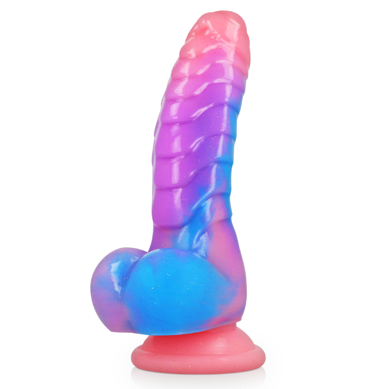 Dildo EPIC Empusa Guardião de Hades de silicone líquido com ventosa para prazer intenso