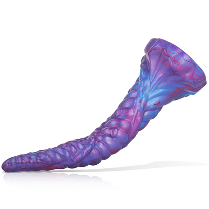 EPIC Dildo Nokken Criatura Aquática de silicone com base de sucção, detalhe da textura e forma mítica.