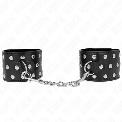 Retenções de Pulso Punk Ajustáveis 19-24 CM x 5,5 CM