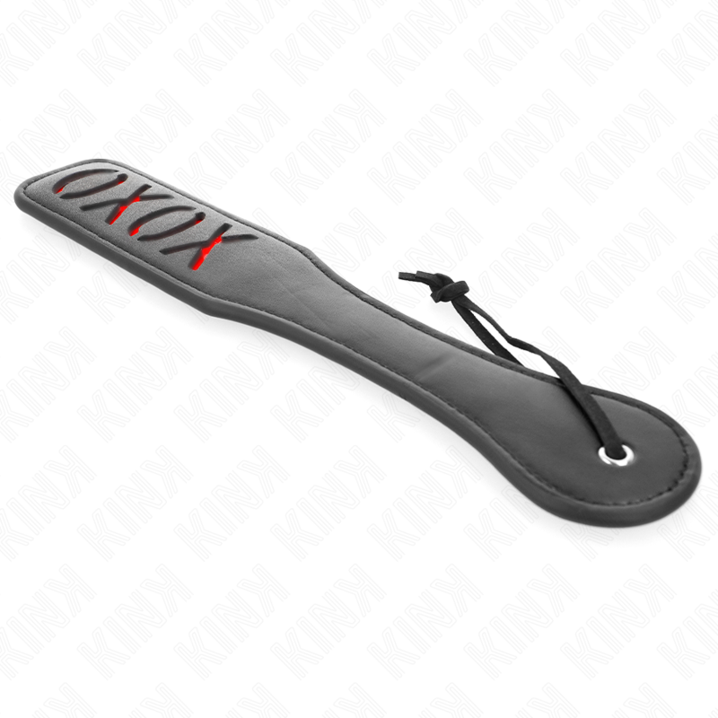KINK Paleta de Canto Redondo XOXO 32x6cm para jogos de impacto BDSM