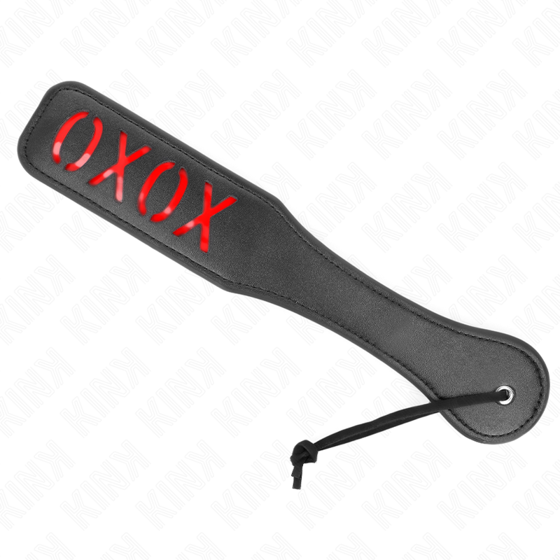 KINK Paleta de Canto Redondo XOXO 32x6cm para jogos de impacto BDSM
