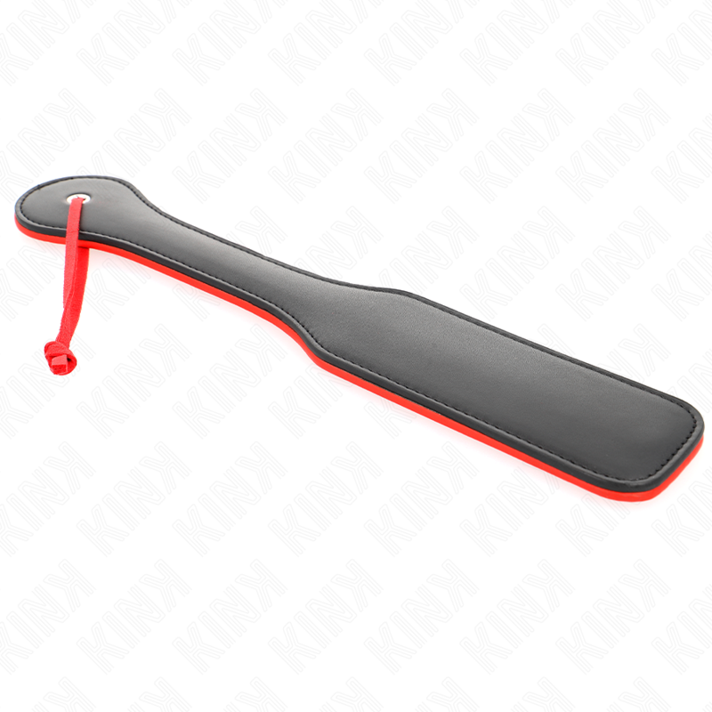 Imagem da KINK Paleta Duas Faces Vermelha e Preta, detalhando a sua textura e design ergonómico.