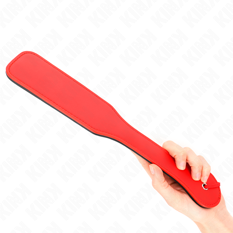 Imagem da KINK Paleta Duas Faces Vermelha e Preta, detalhando a sua textura e design ergonómico.