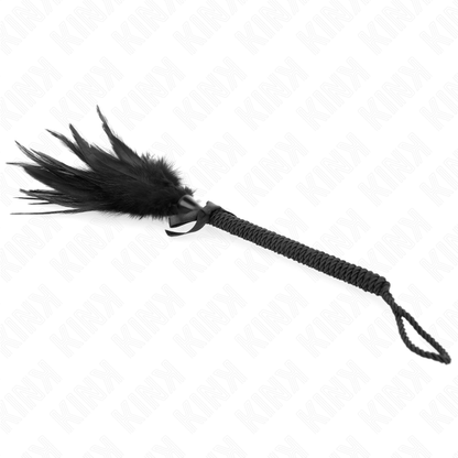 Penas de Cócegas de Frango KINK 35 CM para estimulação sensorial e BDSM.