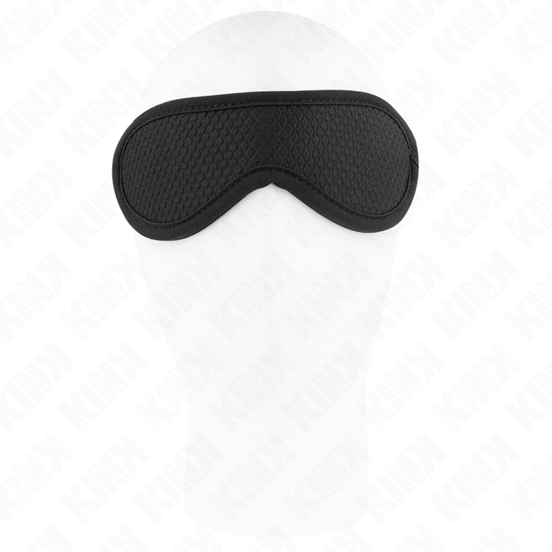 KINK Bandagem de Textura Escala com Borda Coberta Preta 20 x 7 CM, ideal para jogos BDSM.