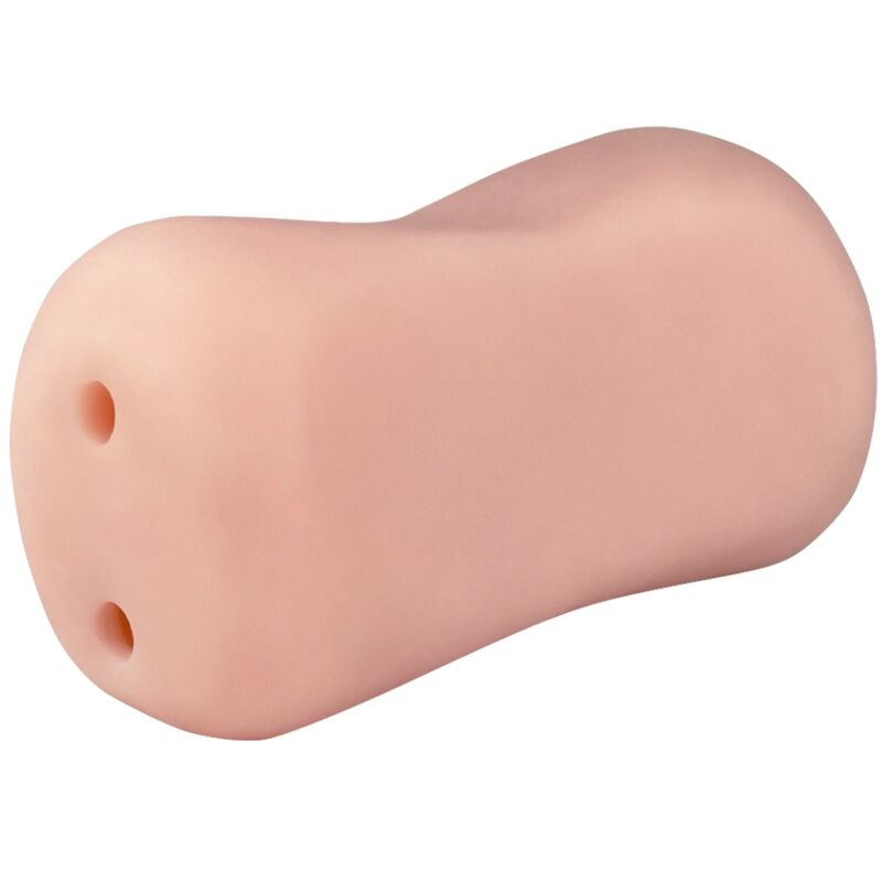Close-up do ALIVE Masturbador Masculino Vaginal Flexível, mostrando sua textura realista e design ergonômico.