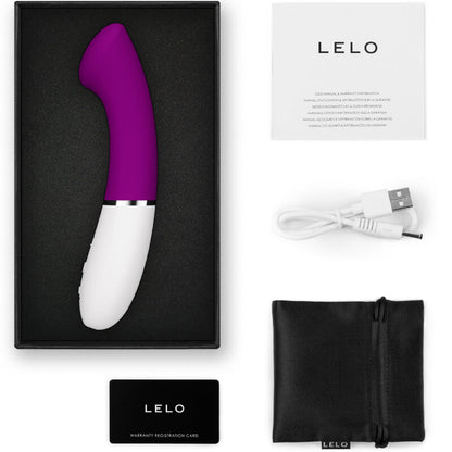 Close-up do LELO GIGI™ 3 Vibrador Ponto G Recarregável com App Rosa, mostrando seu design ergonómico e silicone suave.