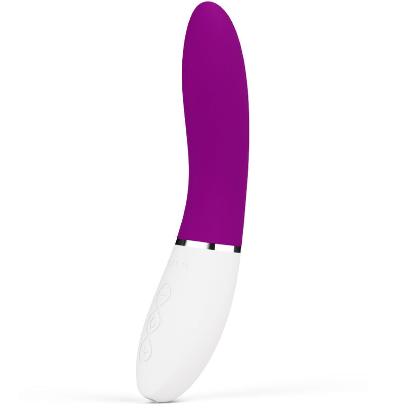 Detalhe do Vibrador LELO LIV™ 3 Ponto G em rosa, mostrando o design ergonómico e o silicone macio.